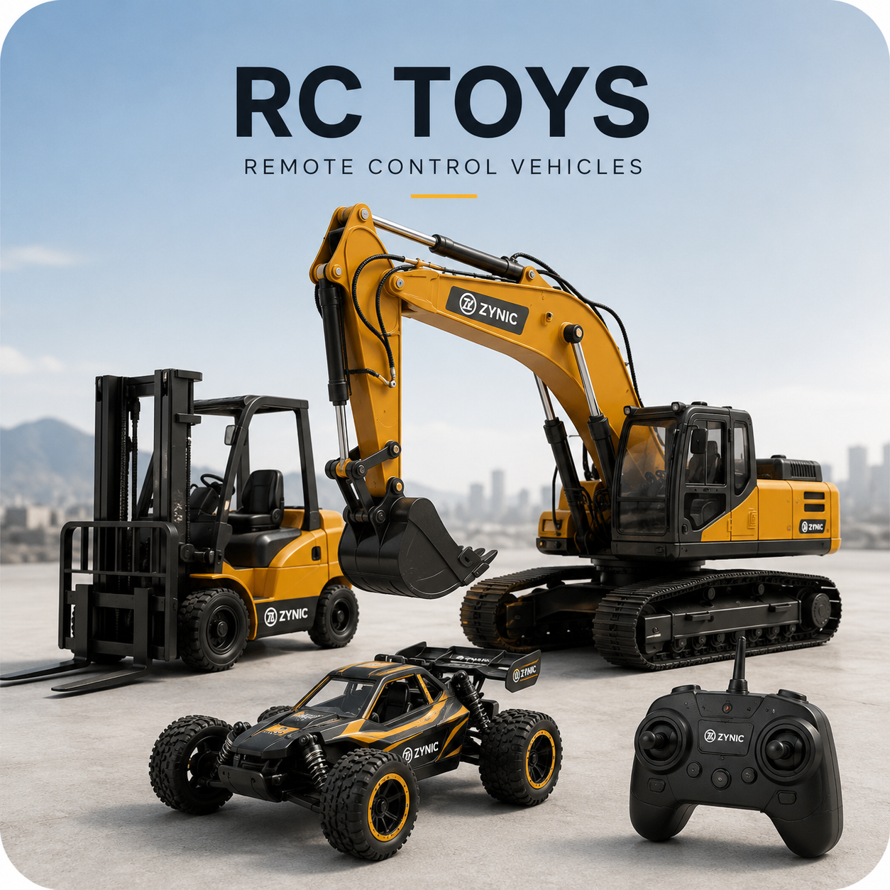 Remote Control Vehicles & Toys