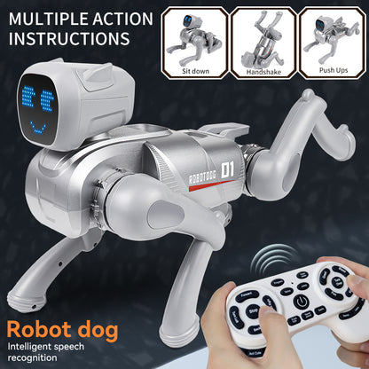 RoboPup X1 Interactive Robot Dog | Voice & Remote Control