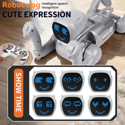 RoboPup X1 Interactive Robot Dog | Voice & Remote Control
