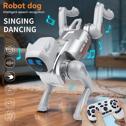 RoboPup X1 Interactive Robot Dog | Voice & Remote Control