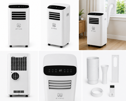 Zynic PAC-09 9000 BTU Portable Air Conditioner
