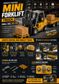 Remote Control Mini Forklift Truck with Rechargeable Battery